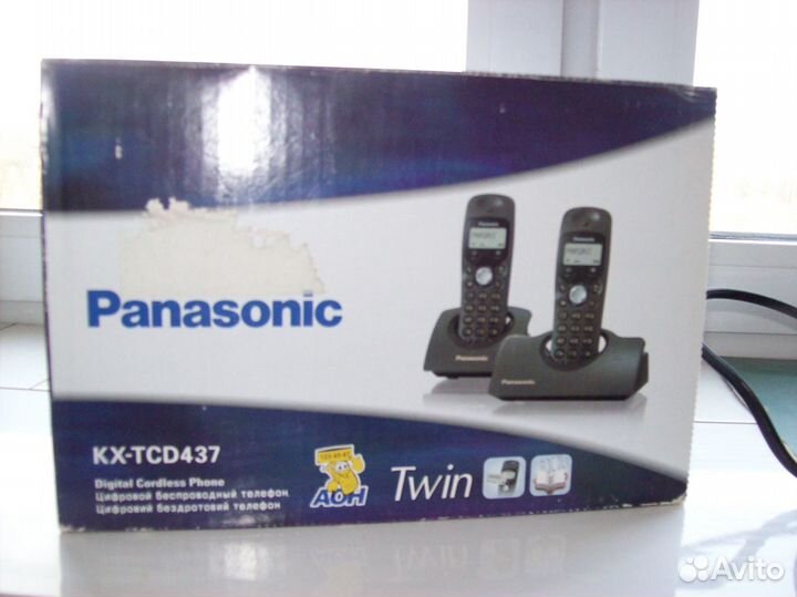 Радиотелефон Panasonic KX-TCD437 twin
