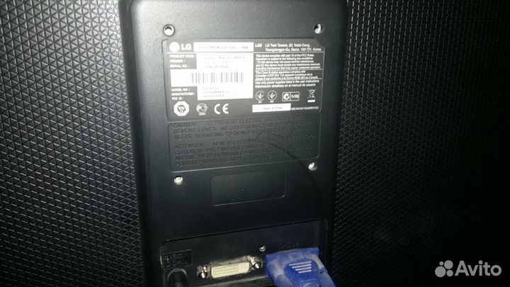 Монитор ЖК / led