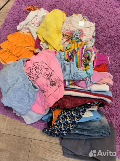 Детские вещи пакетом для девочек