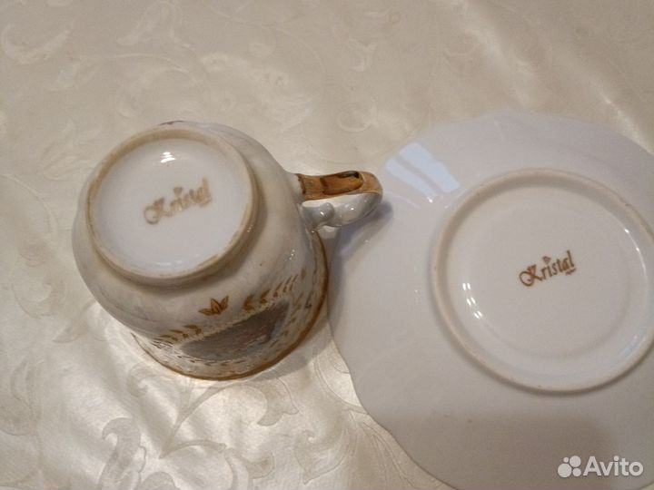 Чашка с блюдцем