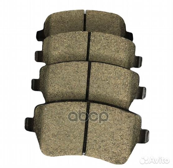 Колодки тормозные дисковые + противоскрипные пл