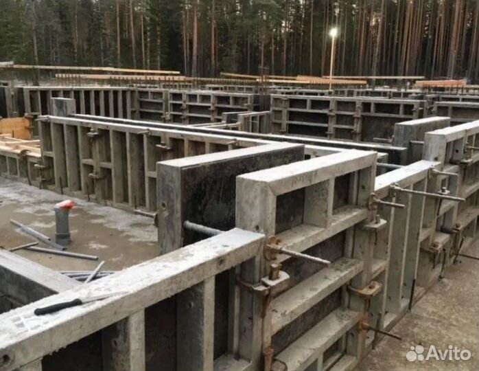 Аренда алюминиевой опалубки для стен