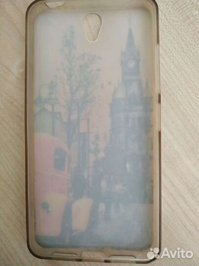 Силиконовый чехол для телефона Lenovo Vibe S1