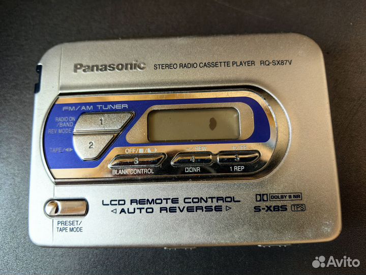 Кассетный плеер panasonic