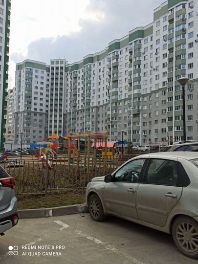 2-к. квартира, 55 м², 3/15 эт.