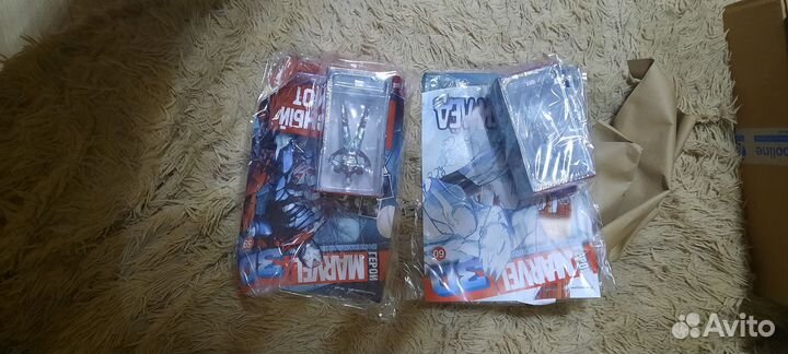 Коллекция фигурок Marvel 3D со всеми журналами