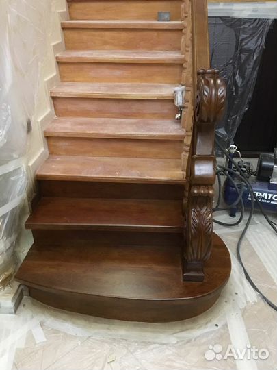 Покраска реставрация деревянных изделий