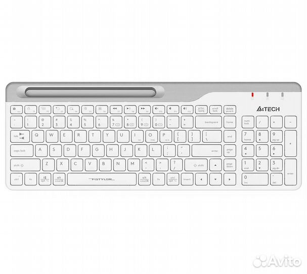Беспроводная клавиатура A4Tech Fstyler FBK25, белы