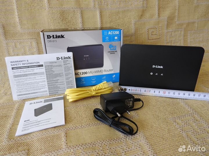 Новый в упаковке роутер 5Ггц D-link DIR 815