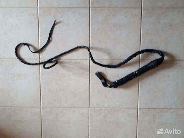 Плетка кожаная