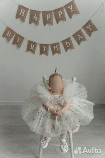 Платье для девочки 74 80