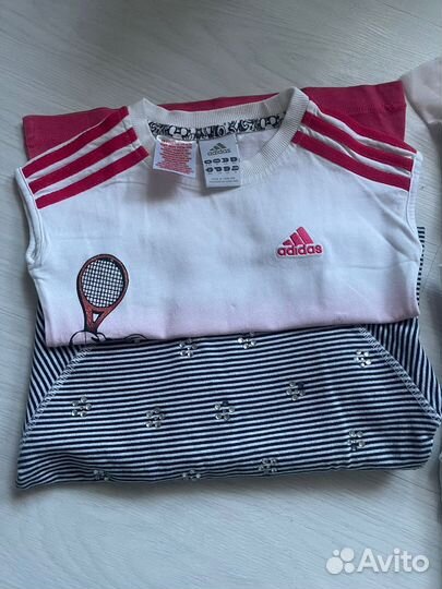 Детские вещи на девочку пакетом р.110-116