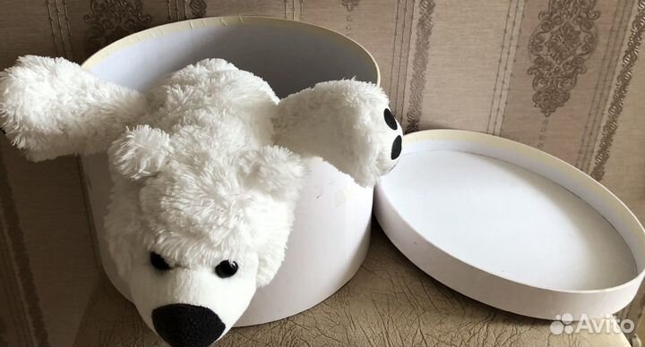 Подарочная картонная круглая коробка