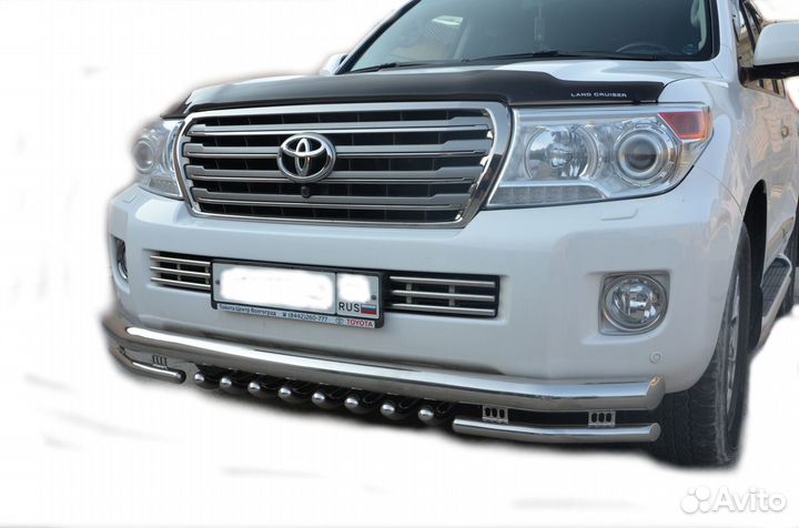 Land Cruiser 200 2013 Защита переднего бампера