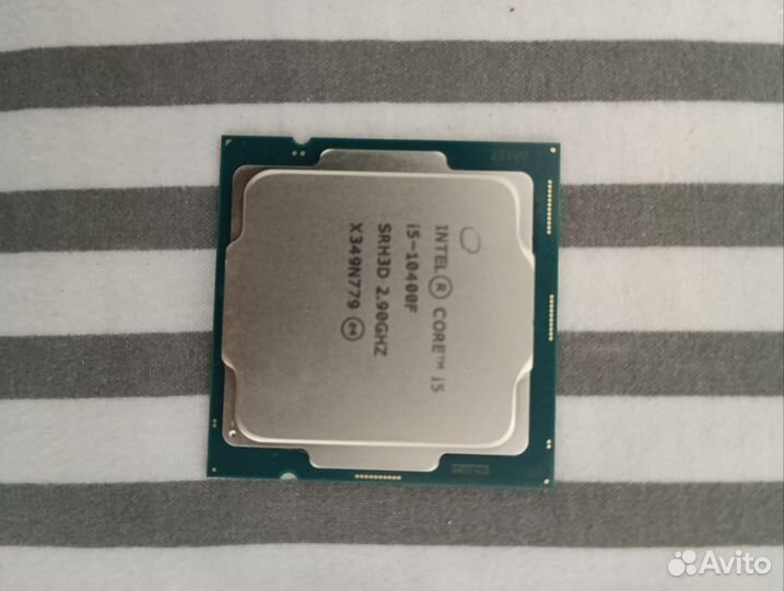 Cpu intel core i5 10400f новый