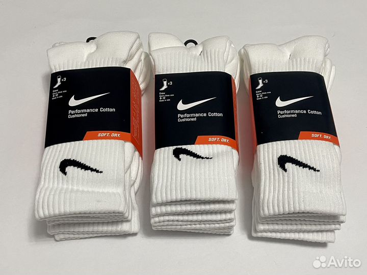 Носки Nike Performance cotton (оригинал)