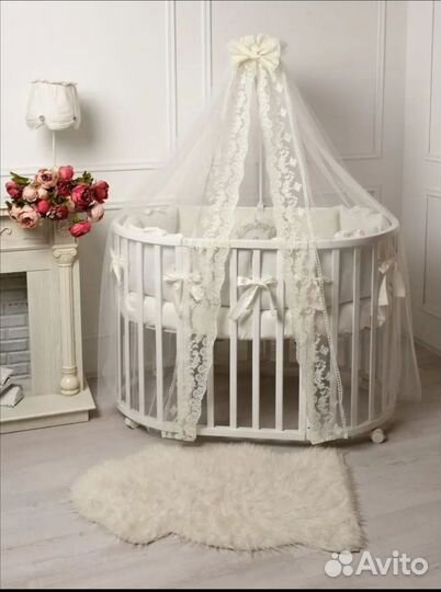 Балдахин для детской кроватки