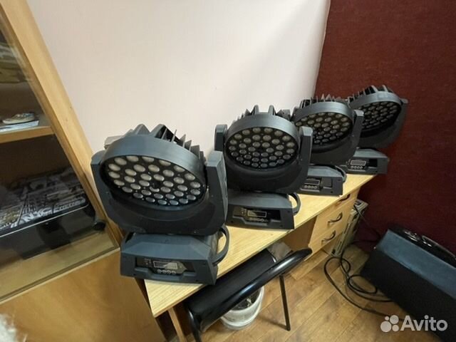 Световые головы dialighting zoom iw36-10 led wash