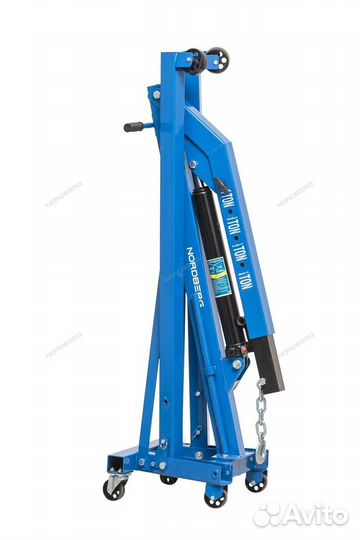 Кран гаражный гидравлический складной 1 тонна