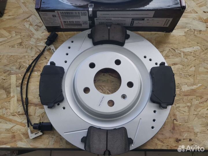 Диски и колодки PowerStop в круг на Vag