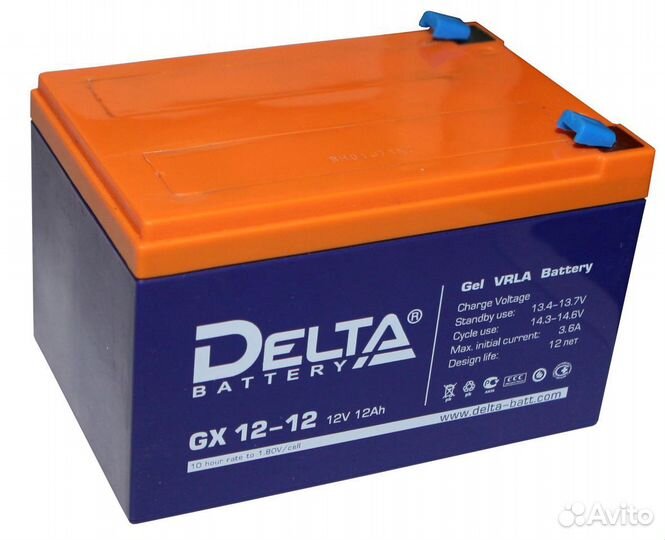Аккумулятор для ибп Delta HRL 12-12 X 160 А универ