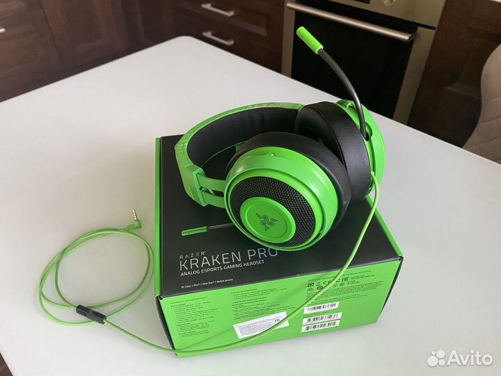 Наушники Razer Kraken pro V2 (Green)