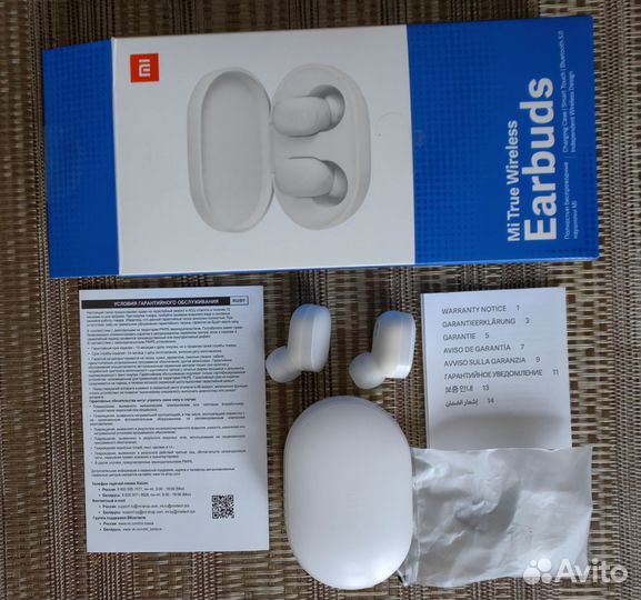 Наушники MI True Wireless Earbuds оригинал се