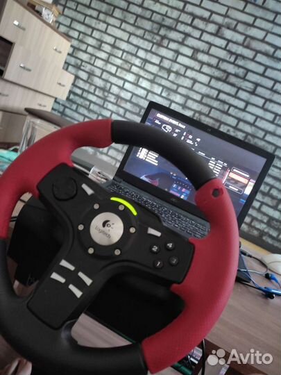 Игровой руль logitech formula force ex