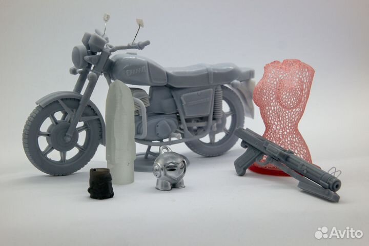 3d печать фотополимерная, печать фигурок