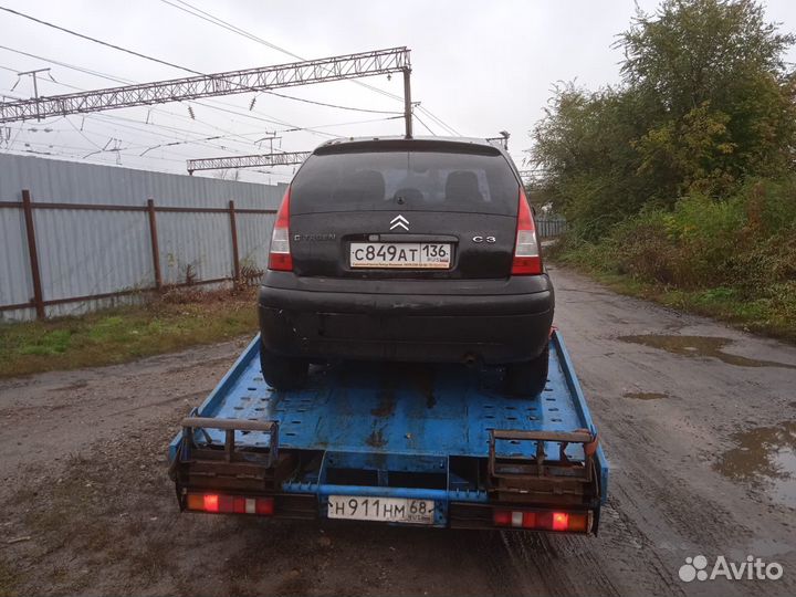 Двигатель Citroen C3. В разбор