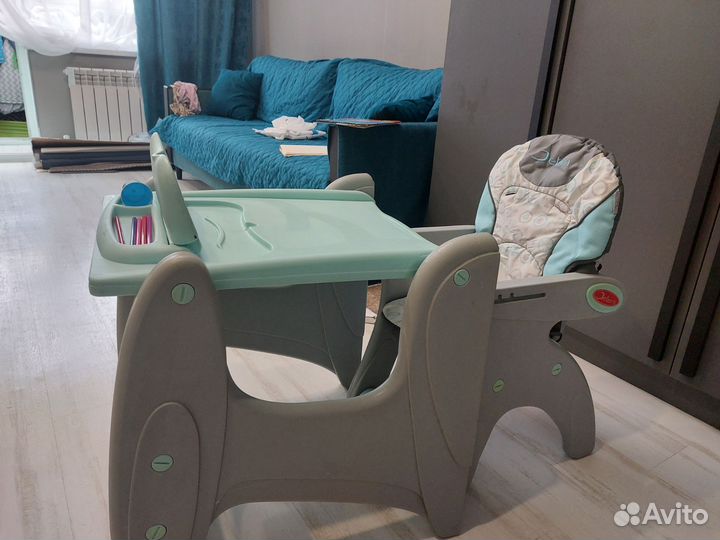 Стул для кормления и стол/стул для занятий Jetem