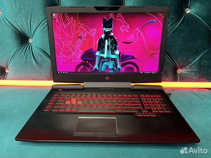 Игровой HP omen 17 i7 GTX1050 FHD IPS SSD 16GB