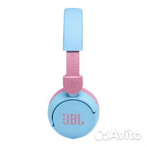 Беспроводные наушники JBL JR310BT, голубой/розовый