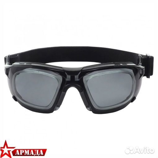 Очки PMX Mark II G-7620strx Anti-fog Diopter Серые