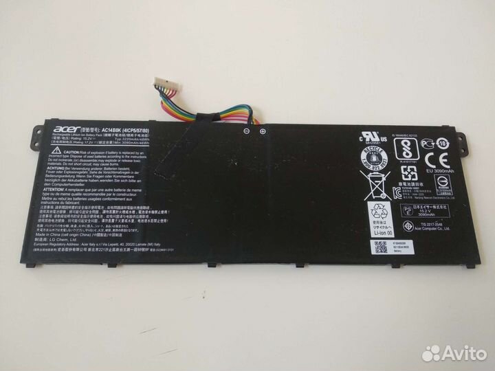 Аккумуляторная батарея для acer as14b8k (б.у)