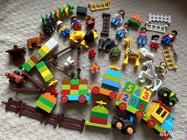 Lego duplo оригинал 3 набора