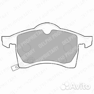 Колодки тормозные дисковые перед