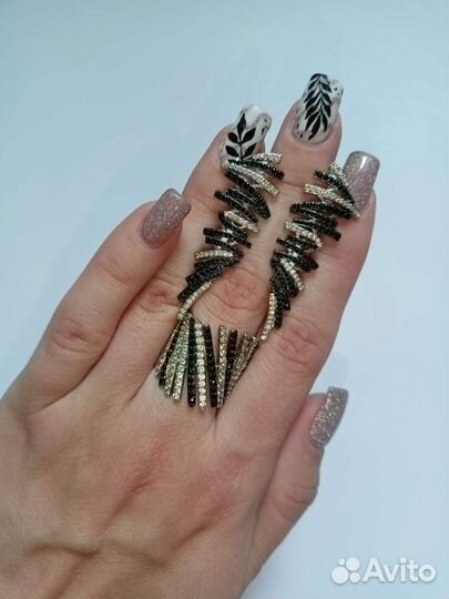 Шикарный родированный комплект