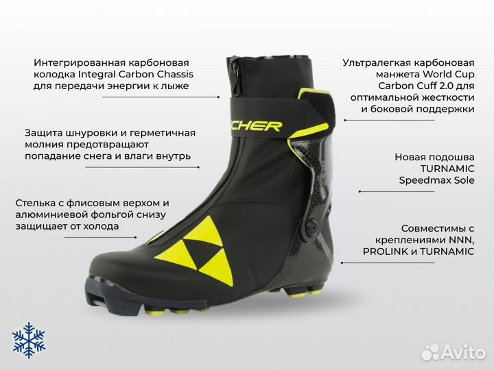Ботинки лыжные Fischer Speedmax Skate