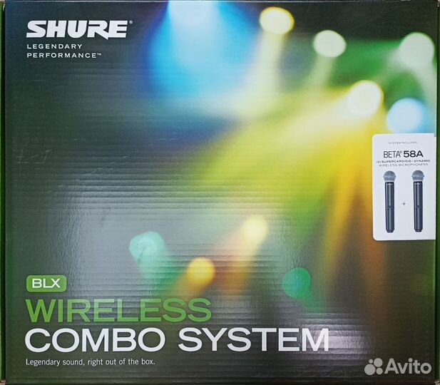 Shure BLX288 B58A M17 (662 - 686 MHz) в наличии