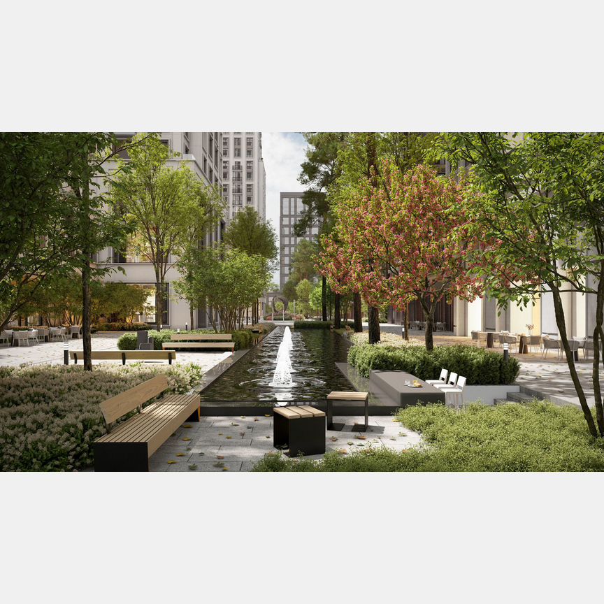 2-к. квартира, 86,1 м², 13/27 эт.