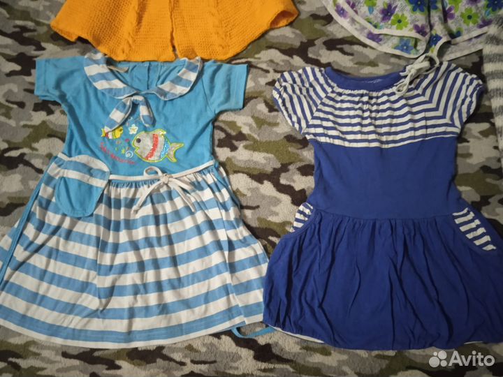 Пакетом на девочку 4-6 лет