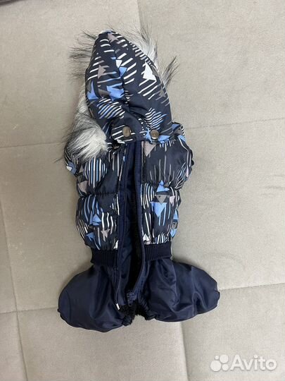 Комбинезон теплый для маленьких собак