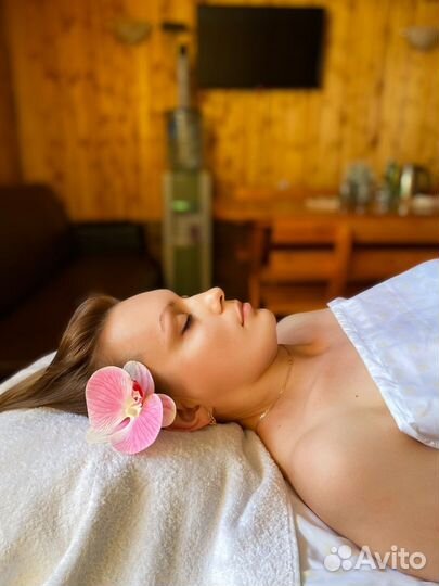 Кедровая бочка, массаж