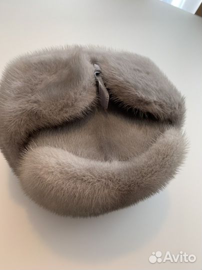Мужская шапка, норка, р. 58
