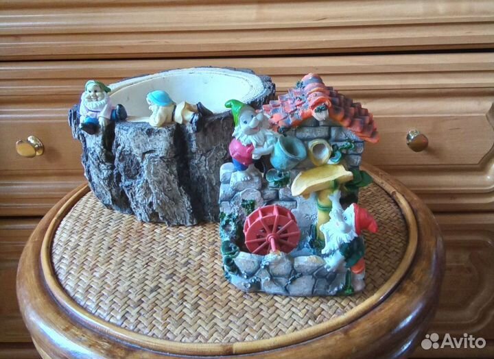 Оригинальный набор Горшок для цветов + Водопад