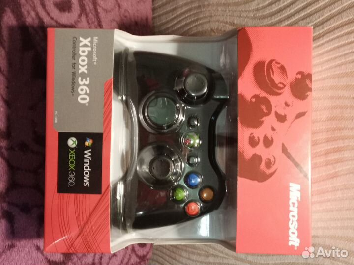 Геймпад xbox 360 проводной