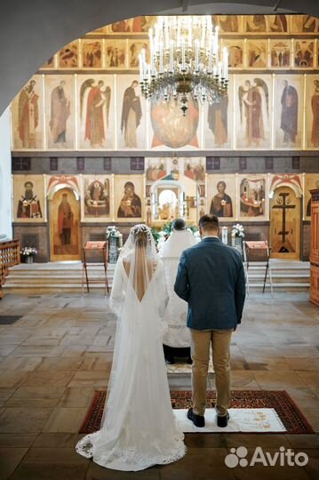 Свадебное платье бу