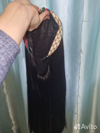 Новый шиньон на ободке