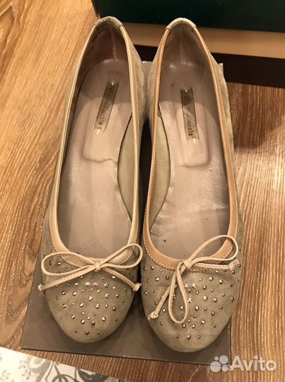 Туфли женские 39 размер италия замшевые